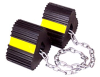 Small Twin Air Craft Wheel Chock 4H x 4w x 4 L